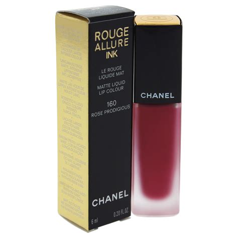 chanel rouge allure ink 160 rose prodigious